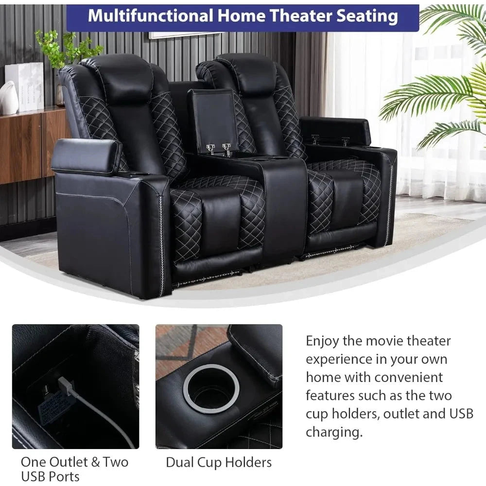 Luxury Electric Power Recliner Set™ – Ultimate Comfort, Modern Design