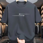 Printed Sports Round Neck Tee