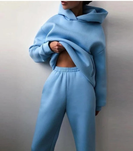 Women’s Casual Hoodie & Jogger Set