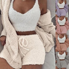 Women’s 3-Piece Lounge PJ & Shorts Set