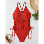 Women’s Backless One-Piece Swimsuit
