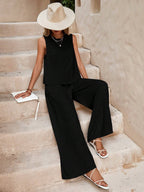 Elegance Casual Two-Piece Pants Set