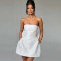 Strapless Bow Dress