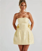 Strapless Bow Dress