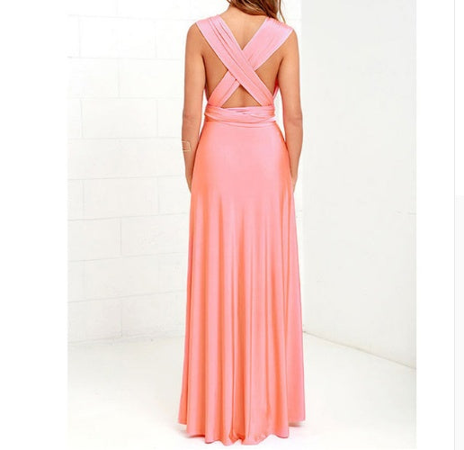 Backless Multiway Maxi Dress