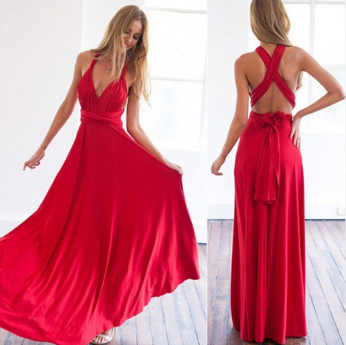 Backless Multiway Maxi Dress