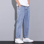 Men’s Wide-Leg Drawstring Pants