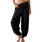 Wide-Leg Casual Pants with Pockets