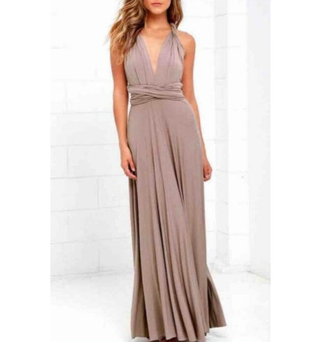 Backless Multiway Maxi Dress