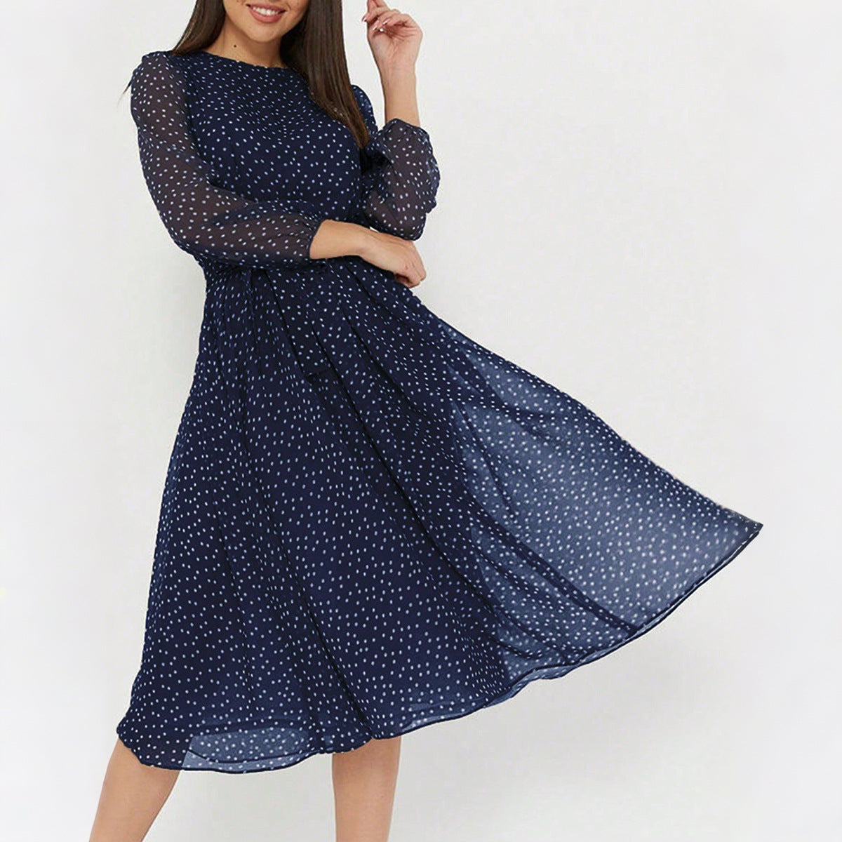 Polka Dot Vacation Maxi Dress