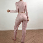 Printed Homewear Two-Piece Set