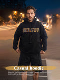 Unisex Printed Long Sleeve Hoodie