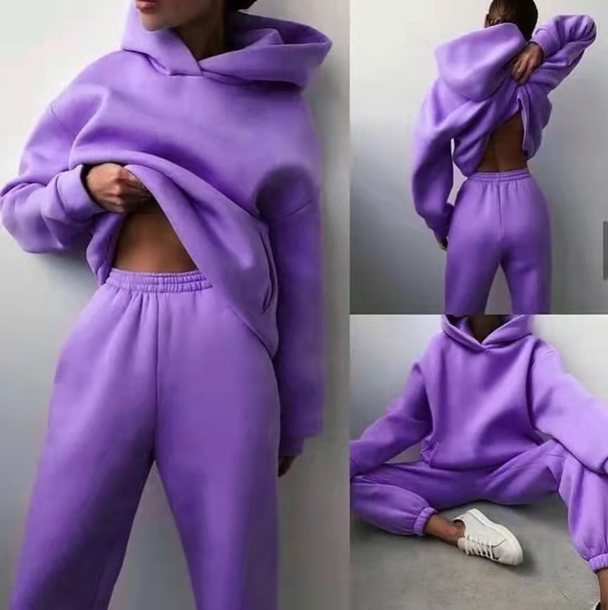 Women’s Casual Hoodie & Jogger Set