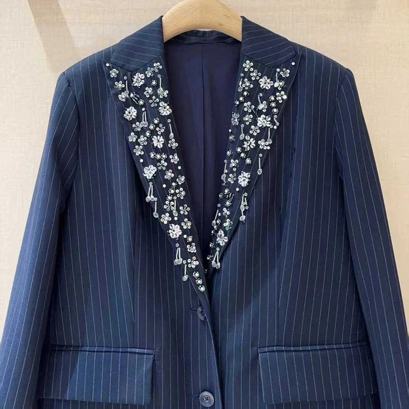 Chic Striped Suit Set™