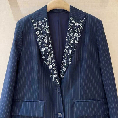 Chic Striped Suit Set™