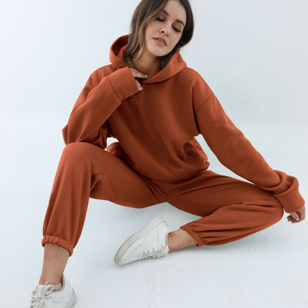 Women’s Casual Hoodie & Jogger Set