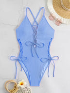 Women’s Backless One-Piece Swimsuit