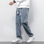 Men’s Wide-Leg Drawstring Pants